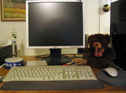 Datorhelheten innan jag mÃ¥lade tangentbordet svart