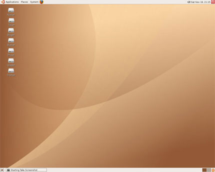 Mitt Ubuntu Linux-skrivbord